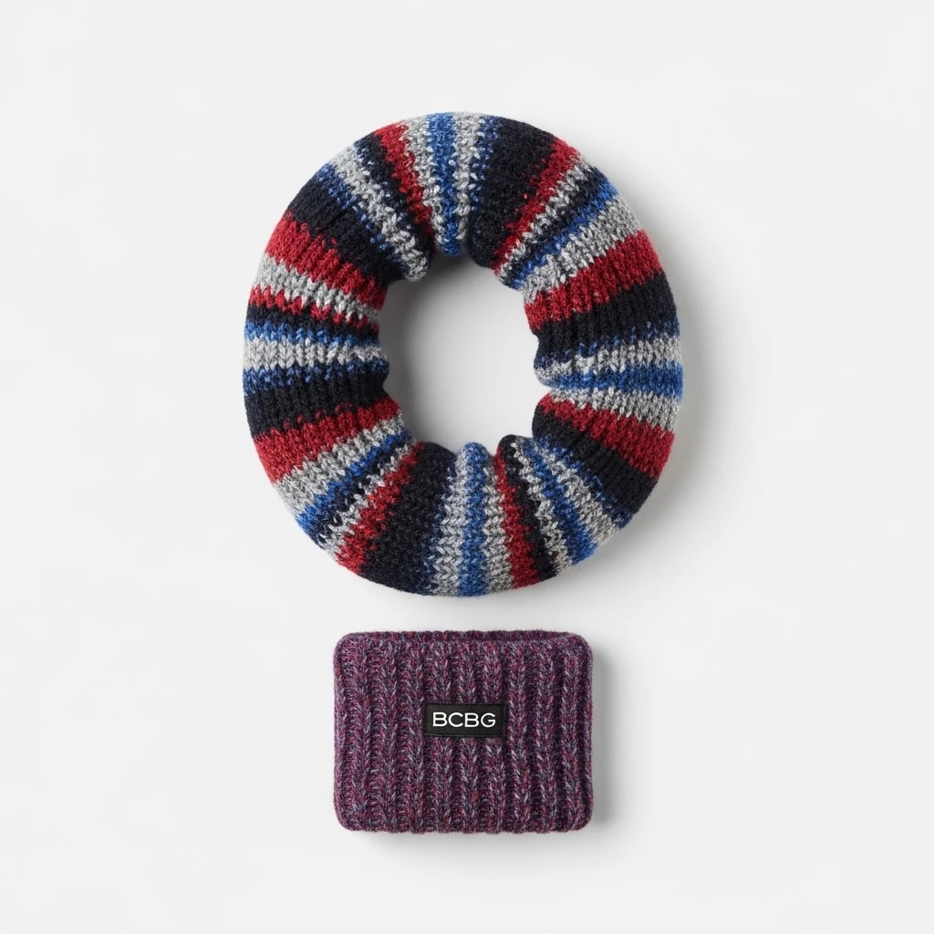 BCBG infinity loop scarf