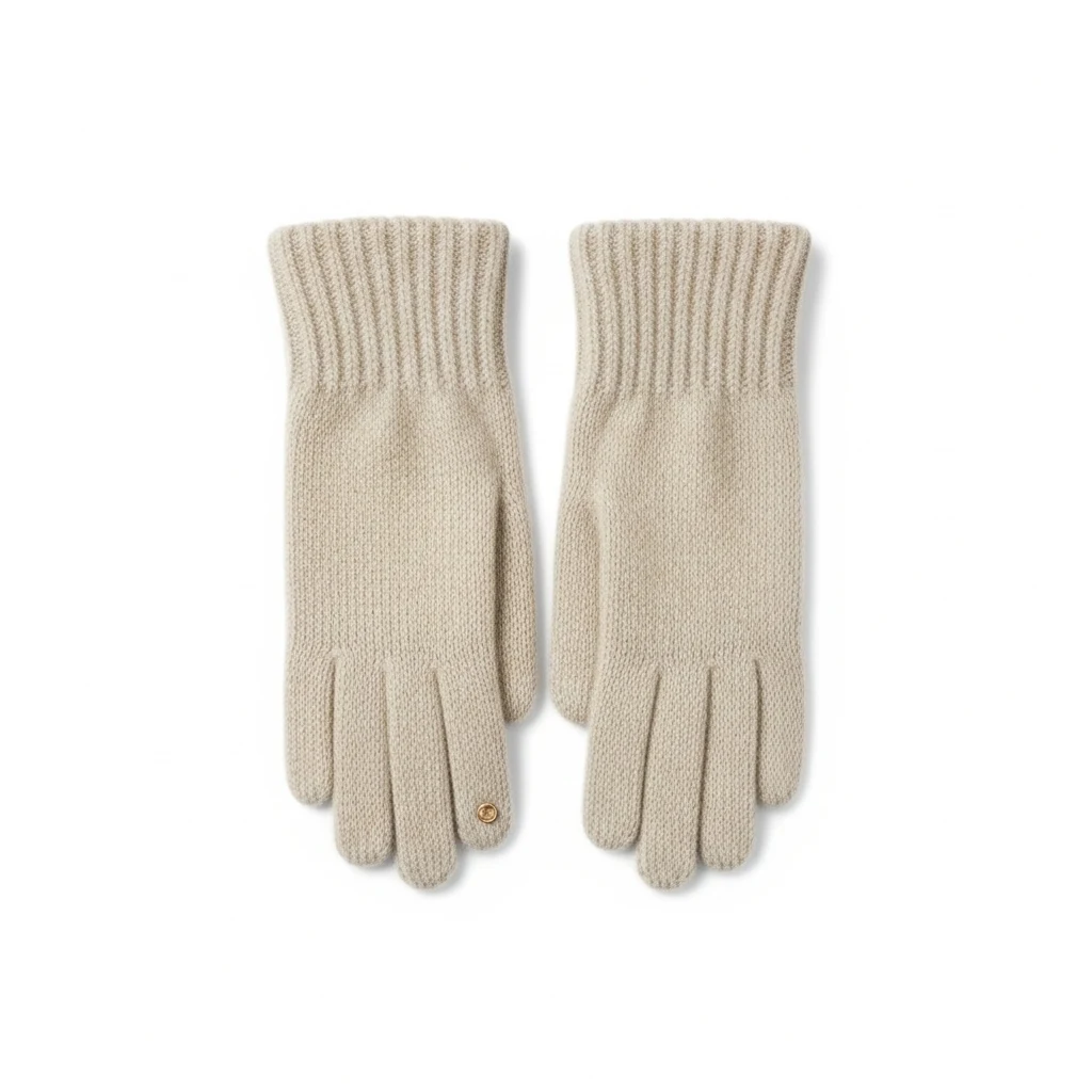 Brora cashmere knit gloves image 3