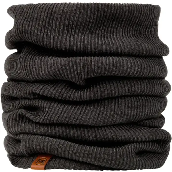 Buff knitted hat neckwarmer scarf image 3