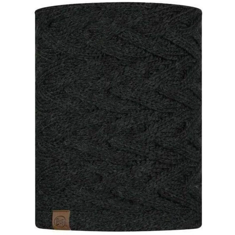 Buff knitted polar scarf