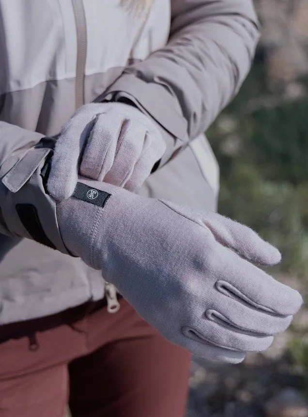 Buff merino wool gloves image 3