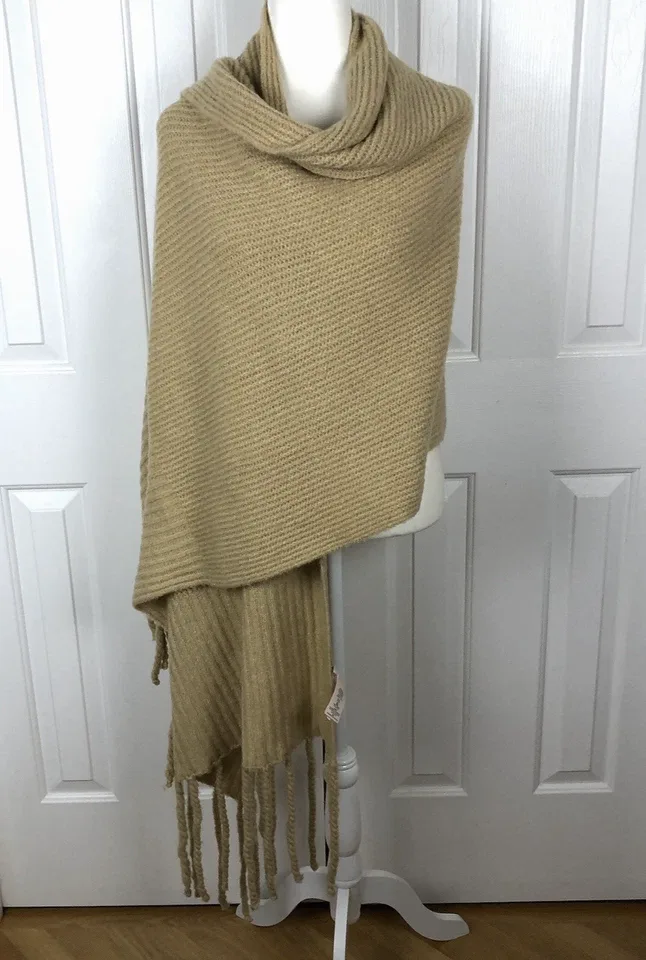 Free People boho fringe scarf image 2