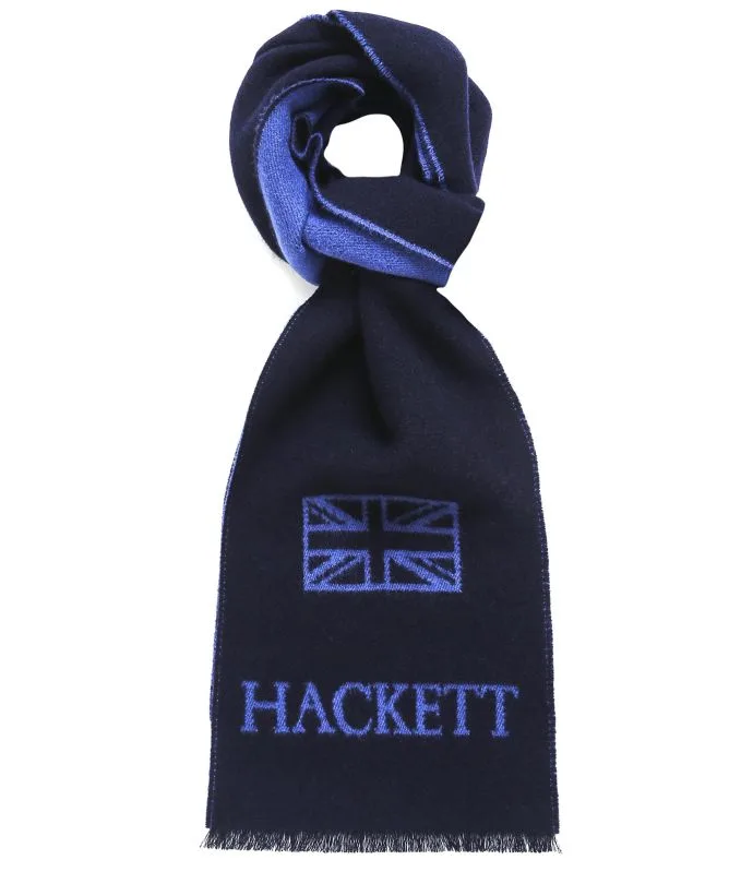 Hackett London wool scarf