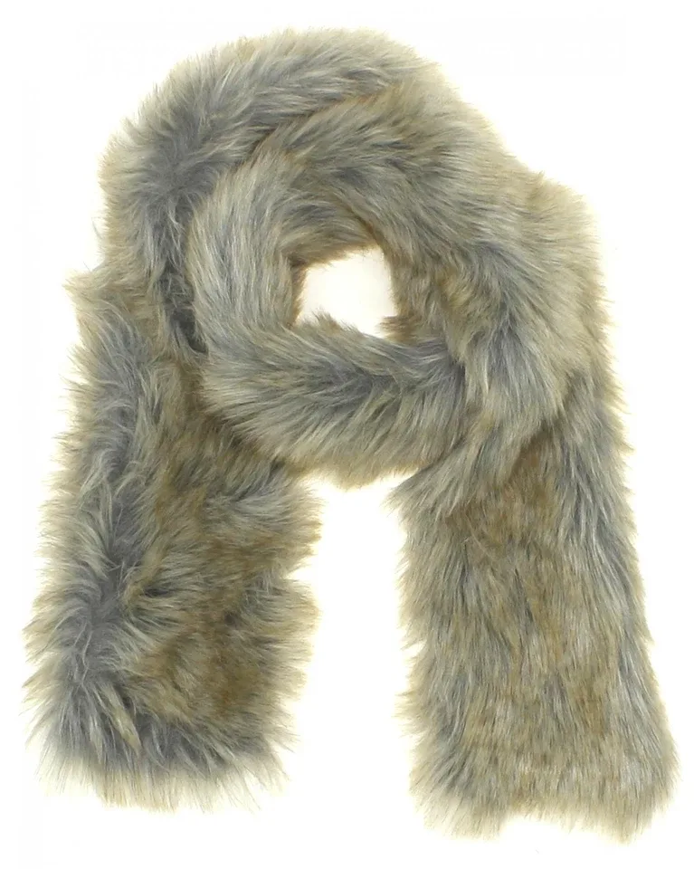 H&M faux fur scarf image 2