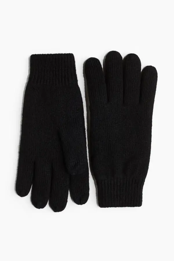H&M touchscreen knit gloves image 2