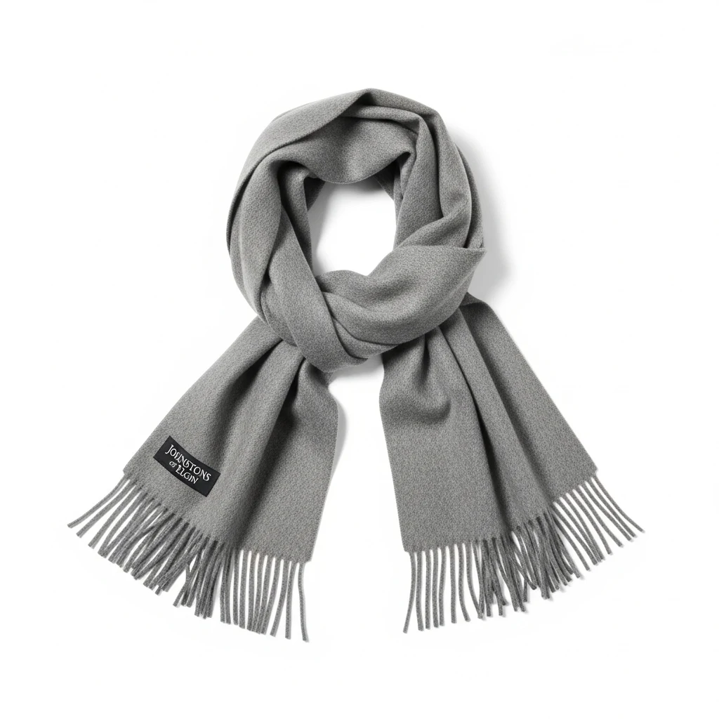 Johnstons of Elgin cashmere scarf image 3