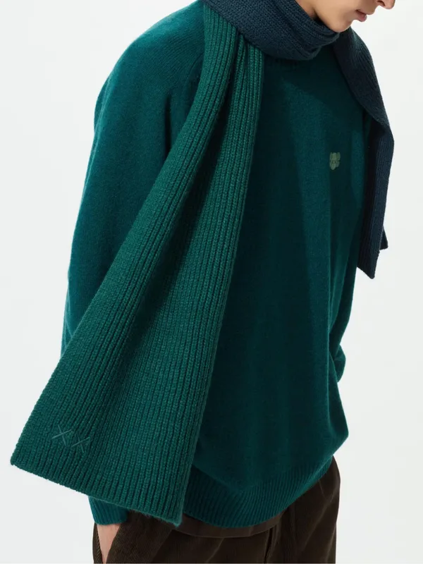Uniqlo Heattech knit scarf image 2