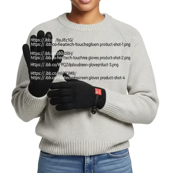 Uniqlo Heattech touchscreen gloves image 2