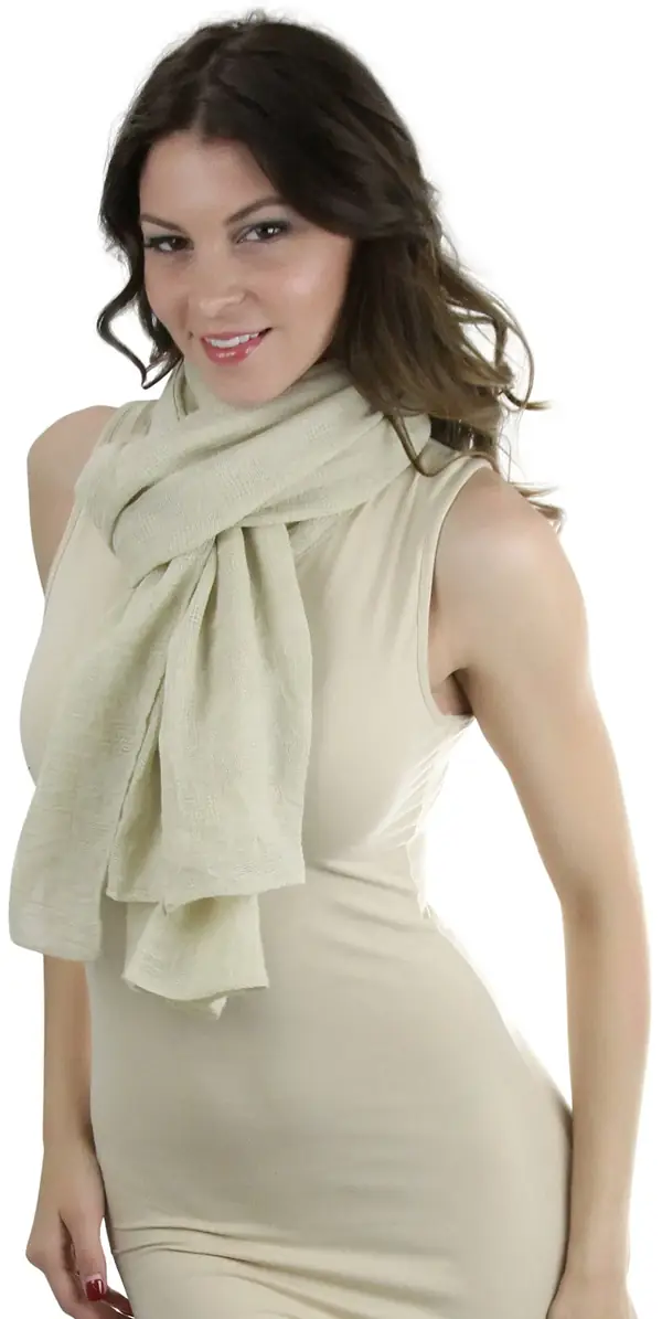 Weekday waffle knit scarf image 2