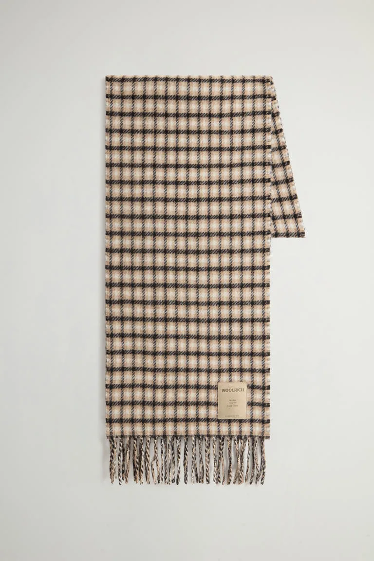 Woolrich buffalo check scarf image 2