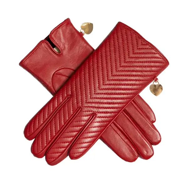 Zara leather touchscreen gloves image 2
